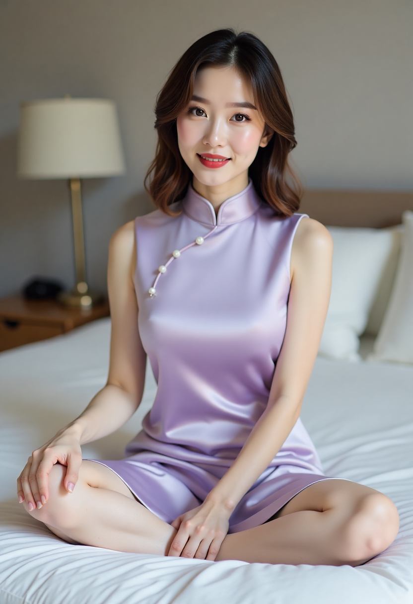 野花盛开的村庄